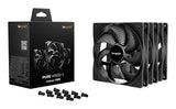 be quiet! Pure Wings 3 140 mm PWM Triple Pack Computer case Fan 14 cm Black 3 pc(s)