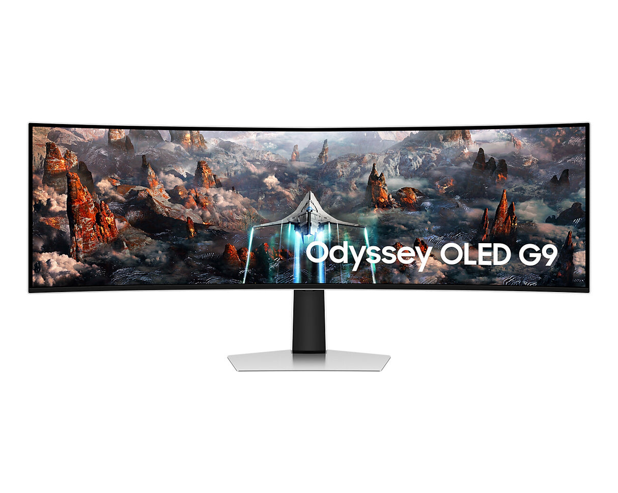 Samsung LS49CG934SU computer monitor 124.5 cm (49") 5120 x 1440 pixels OLED Silver