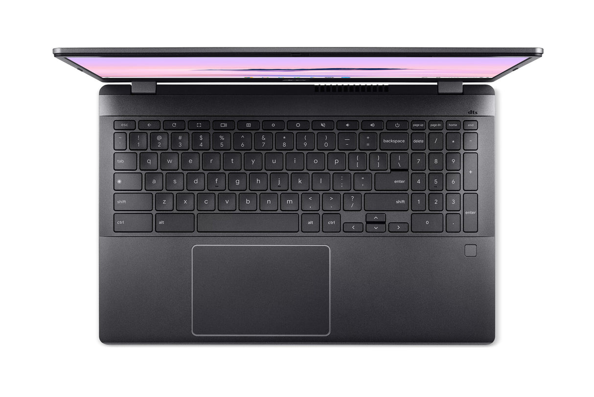 Acer Chromebook Plus 515 CBE595-2T-TCO-562J Intel Core 5 120U 39.6 cm (15.6") Touchscreen Full HD 8 GB LPDDR5x-SDRAM 256 GB SSD Wi-Fi 6 (802.11ax) ChromeOS Grey