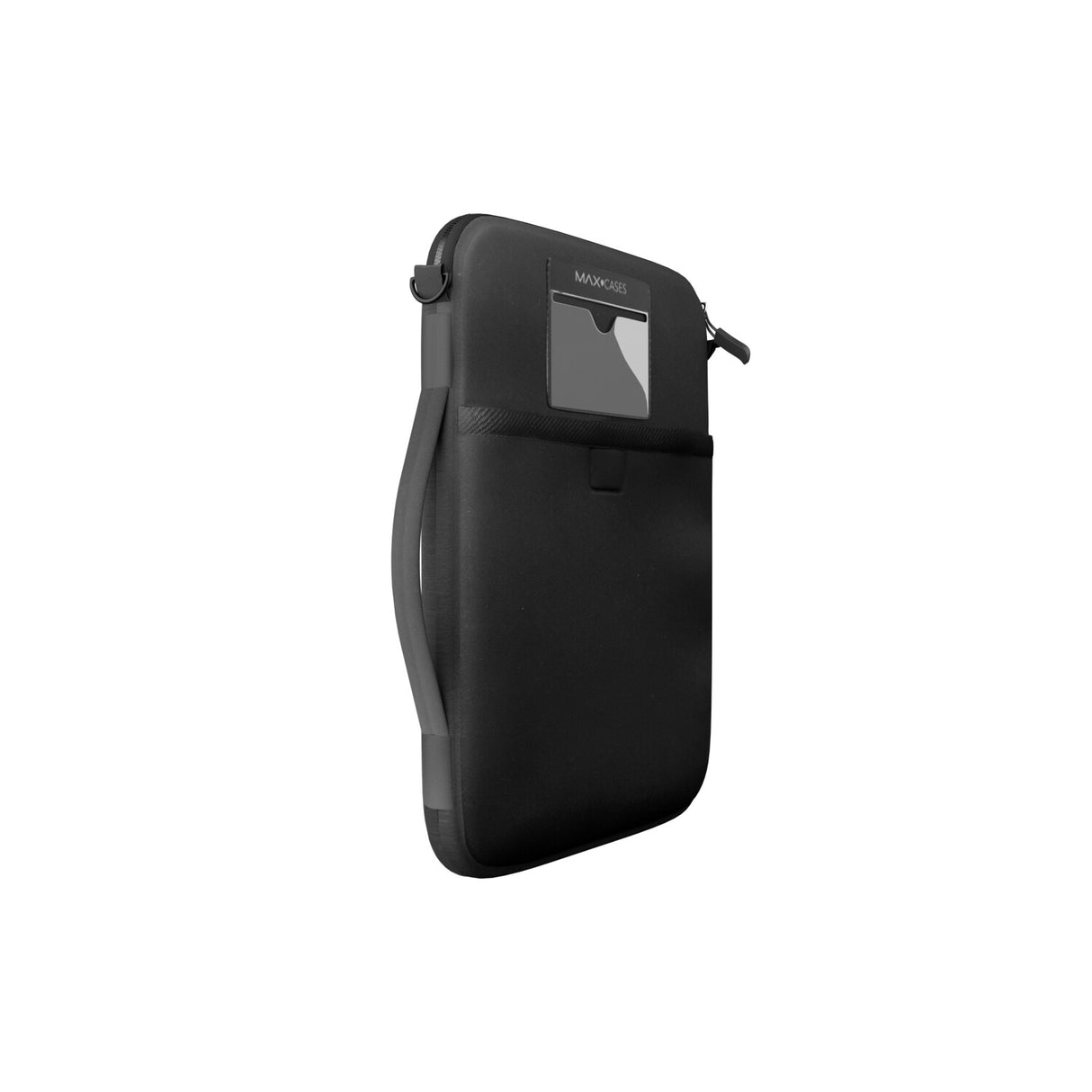 MAXCases Neoprene Sleeve Vertical 11" w/pocket - (Shoulder Strap Optional) (Black)