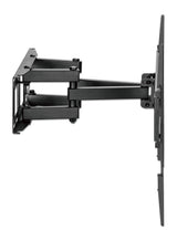 Manhattan Wall Mount for TV & Monitors (Full Motion), For screens 32" to 55", VESA compatability: all between 100x100mm and 400x400mm - check the dimensions of the four mounting holes on back of screen to ensure it fits, Max 40kg, Black, Bracket, Lifetime
