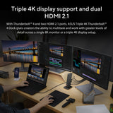 ASUS Triple 4K Thunderbolt 4 Dock DC500 Wired Black