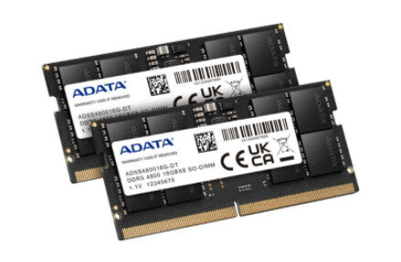 ADATA AD5S480032G-S memory module 32 GB 1 x 32 GB DDR5 4800 MHz