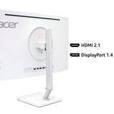 Acer CE270UX QD-OLED monitor - 26.5" Quad HD (2560x1440), QD-OLED, 240Hz, 0.03ms, FreeSync Premium, HDR10, white