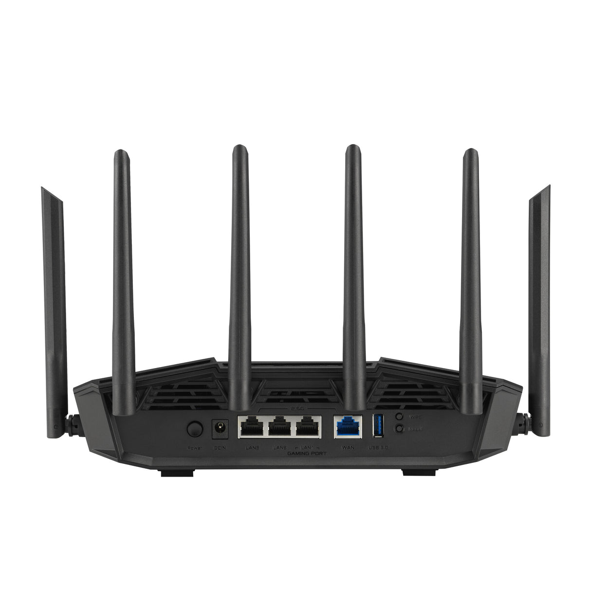 ASUS 90IG0A30-MO9C00 wireless router 2.5 Gigabit Ethernet Tri-band (2.4 GHz / 5 GHz / 6 GHz) Black