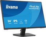 iiyama ProLite X2493HSU-B1 computer monitor 60.5 cm (23.8") 1920 x 1080 pixels Full HD LED Black