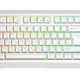 VIDA GAMER WHT 4IN1 USB KB MS HS KIT keyboard Mouse included Gaming QWERTY UK English White