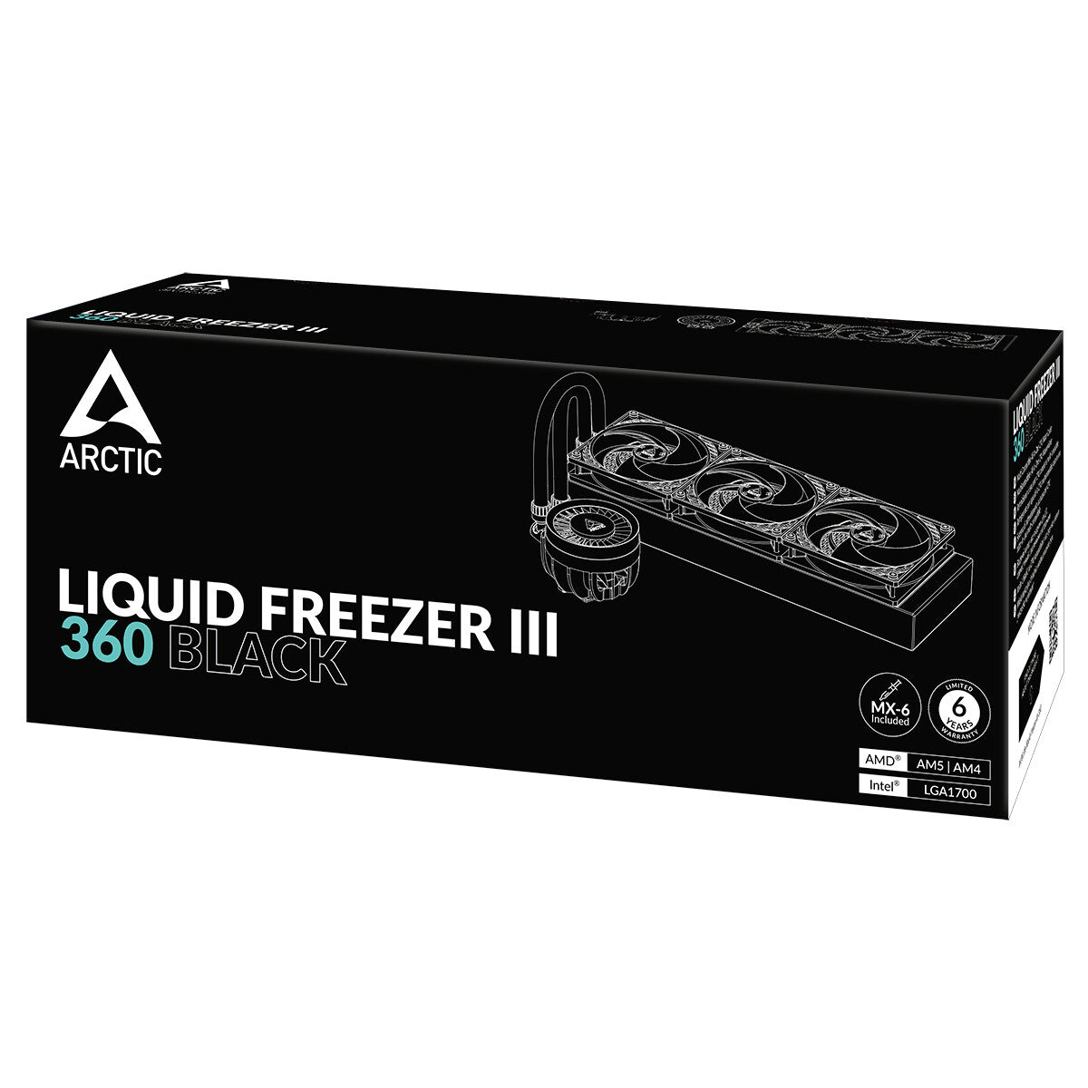 ARCTIC Liquid Freezer III 360 - Multi Compatible All-in-One CPU Water Cooler