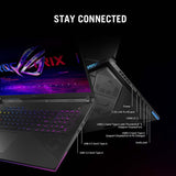 ASUS ROG Strix SCAR 16 G634JZR-N4086W Intel® Core™ i9 i9-14900HX Laptop 40.6 cm (16") WQXGA 32 GB DDR5-SDRAM 2 TB SSD NVIDIA GeForce RTX 4080 Wi-Fi 6E (802.11ax) Windows 11 Home Black