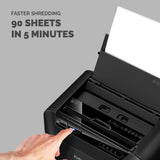 Fellowes AutoMaxT 90M Mini-Cut Shredder