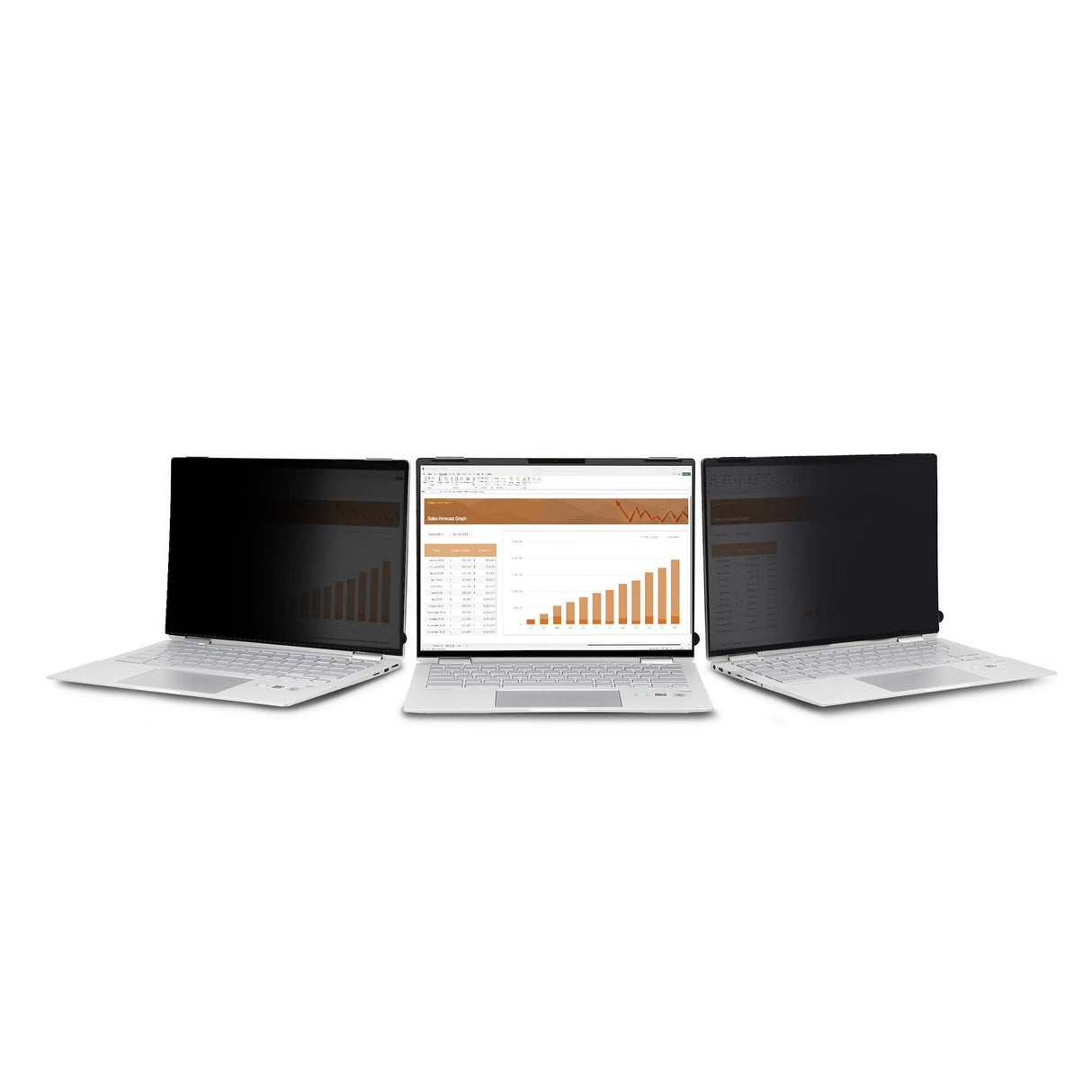 StarTech.com 14-inch 16:10 Flip-Over Privacy Screen with Touch, Anti-Glare Privacy Filter, Laptop Monitor Screen Protector with 51% Blue Light Reduction