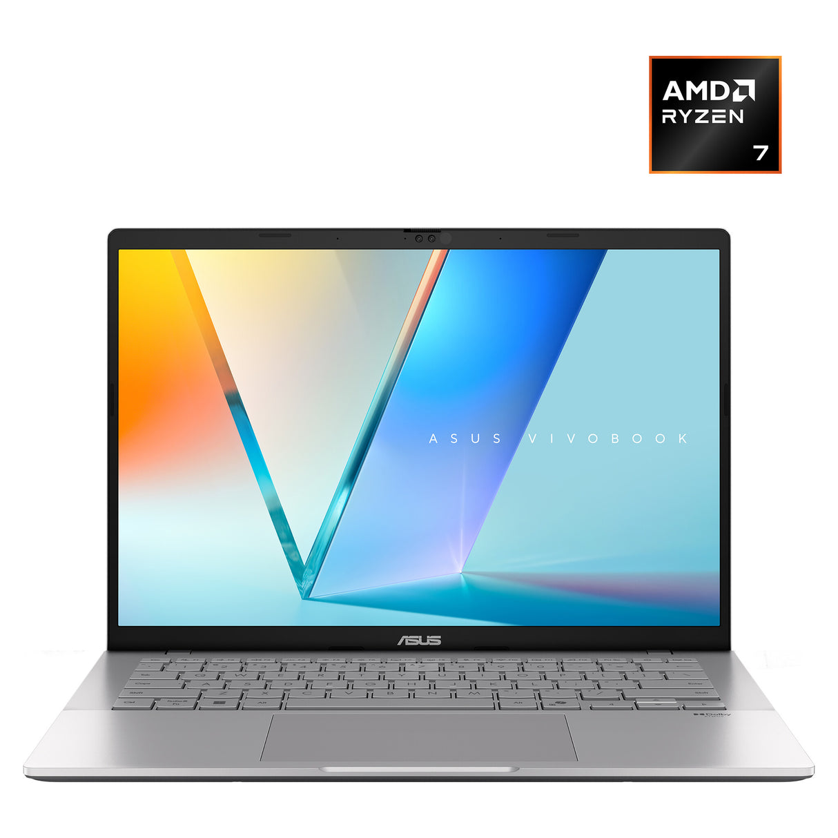 ASUS Vivobook S14 M3407HA-LY025W Copilot+ PC AMD Ryzen™ 7 260 Laptop 35.6 cm (14") WUXGA 16 GB DDR5-SDRAM 512 GB SSD Wi-Fi 6 (802.11ax) Windows 11 Home Silver