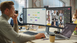 Philips 5000 series 49B2U5900CH/00 computer monitor 124 cm (48.8") 5120 x 1440 pixels Dual QHD LCD Black