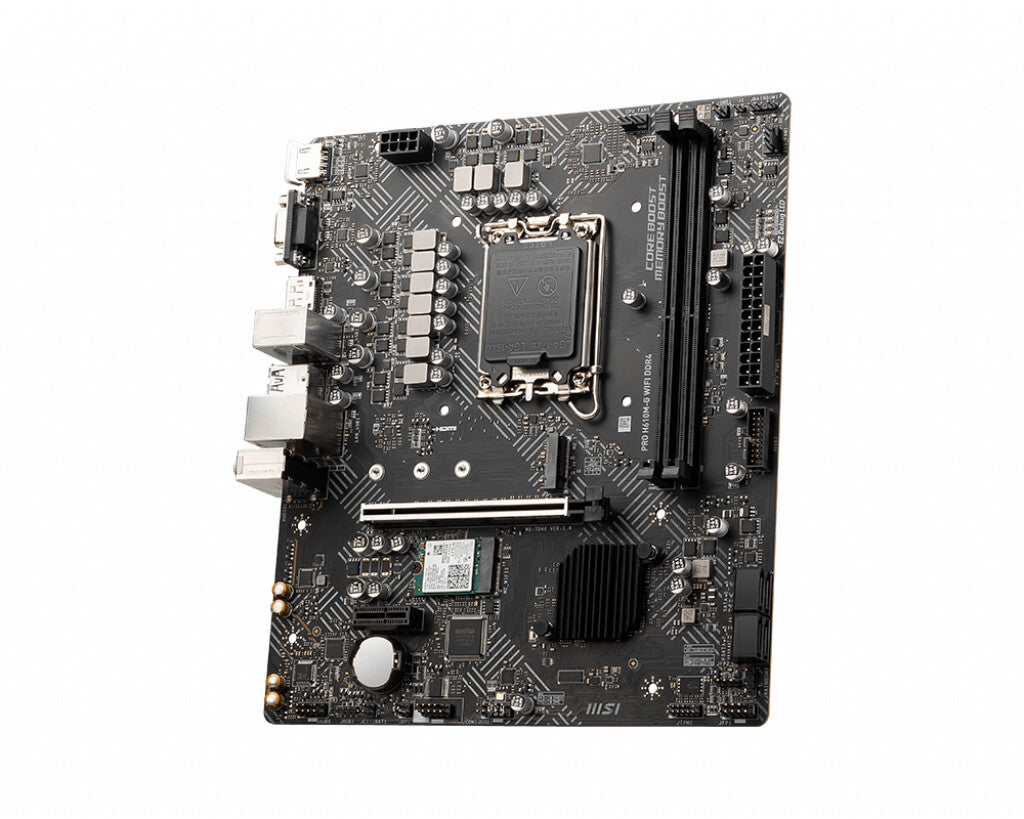 MSI PRO H610M-G WIFI DDR4 motherboard Intel H610 LGA 1700 micro ATX