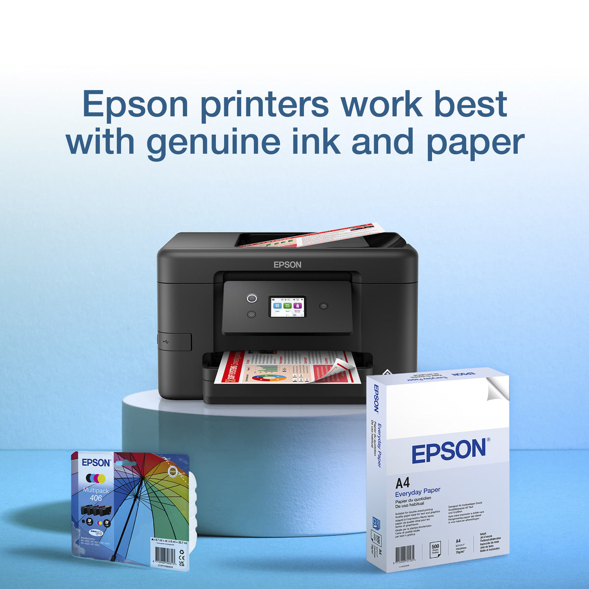 Epson Multipack 4-colour 406 Umbrella DURABrite Ultra EasyMail Ink