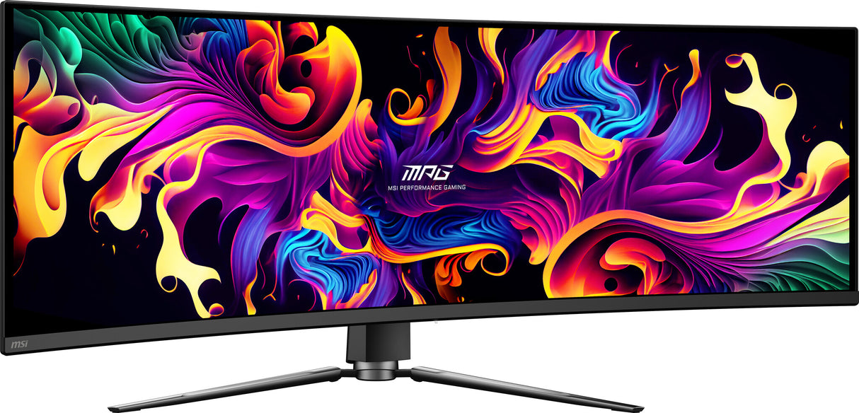 MSI MPG 491CQP QD-OLED computer monitor 124.5 cm (49") 5120 x 1440 pixels DQHD QDOLED Black