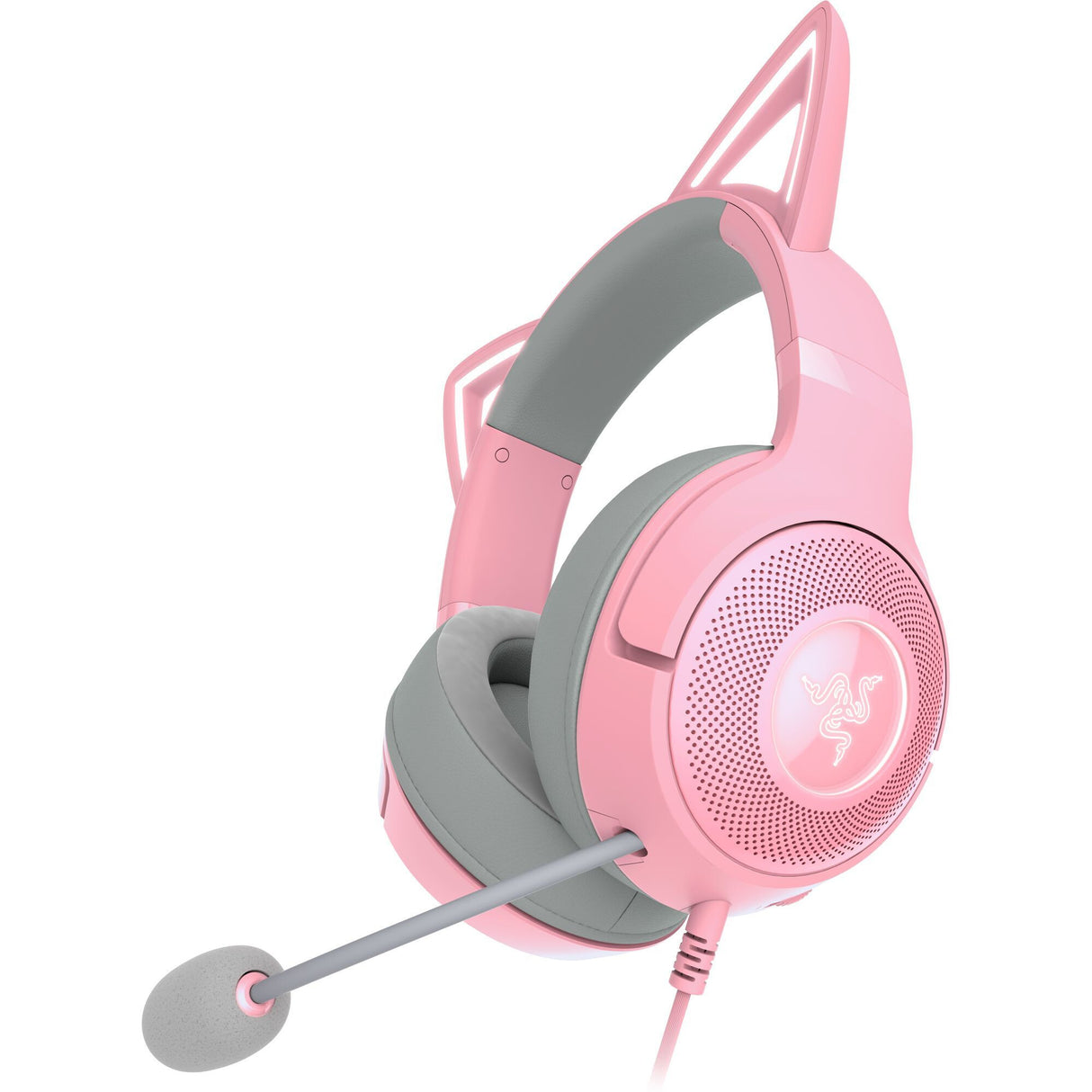 Razer RZ04-04730200-R3M1 headphones/headset Wired Head-band Calls/Music Rose