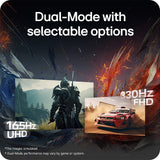 LG UltraGear OLED GX8 32GX850A-B 4K UHD Dual-Mode: 165Hz -330Hz gaming monitor