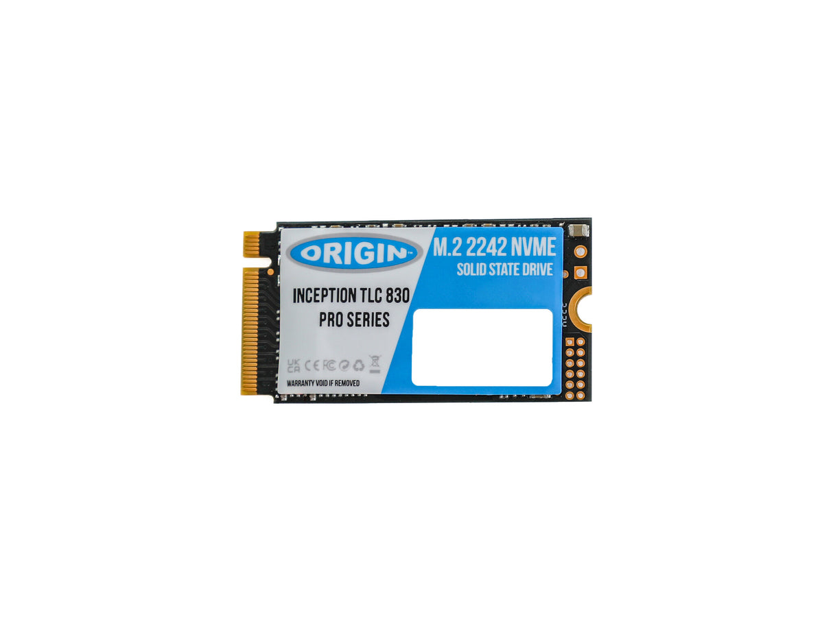 Origin Storage Inception SSD 512GB NVMe M.2 3D TLC 42mm