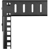 StarTech.com 8U 19" Wall Mount Network Rack - Adjustable Depth 12-20" 2 Post Open Frame Server Room Rack for AV/Data/ IT Communication/Computer Equipment/Switch w/Cage Nuts & Screws