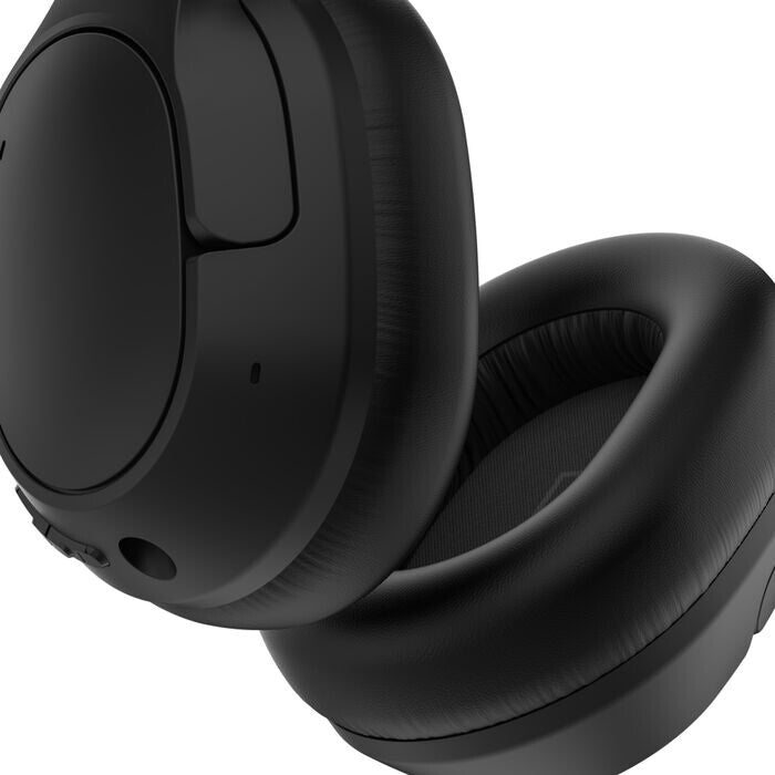 Belkin AUD008HQBK headphones/headset Wireless Head-band Calls/Music USB Type-C Bluetooth Black