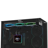 Lian Li HydroShift II LCD-S 360 TL Processor Liquid cooling kit 12 cm Black 1 pc(s)