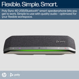 HP Poly Sync 40 Microsoft Teams Certified Speakerphone