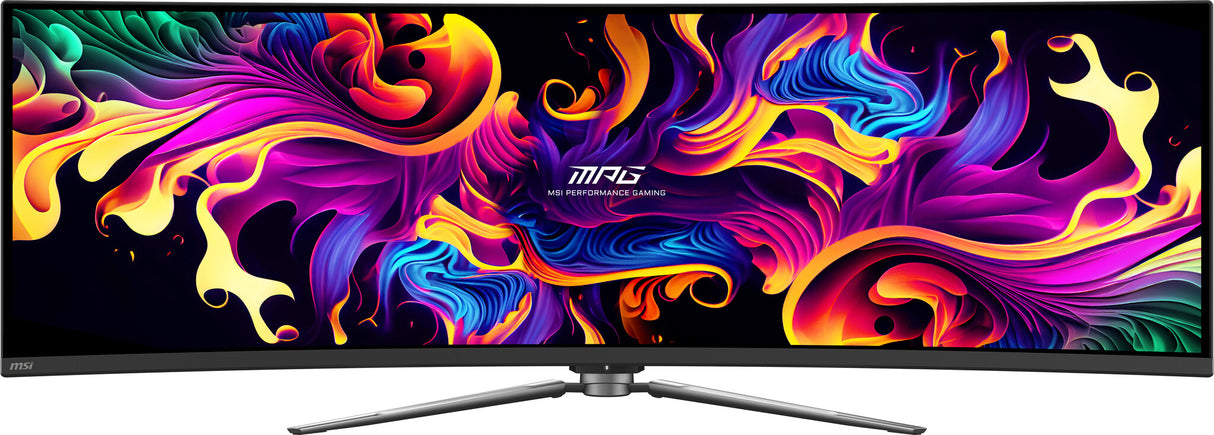 MSI MPG 491CQP QD-OLED computer monitor 124.5 cm (49") 5120 x 1440 pixels DQHD QDOLED Black