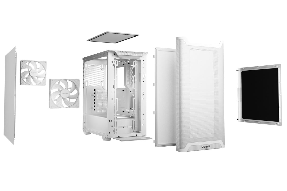 be quiet! PURE BASE 501 Airflow White Midi Tower