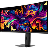MSI MAG 341CQP QD-OLED X28 computer monitor 86.4 cm (34") 3440 x 1440 pixels UltraWide Quad HD Black