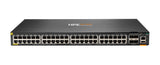 HPE Aruba Networking CX 6300F 48-port 1GbE Class 4 PoE and 4-port SFP56 Switch