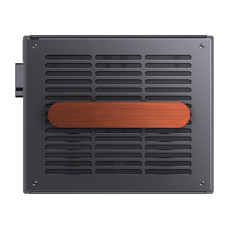 Jonsbo T6 Midi Tower Black, Wood