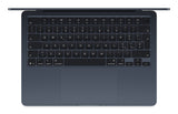 Apple MacBook Air 13-inch : M4 chip with 10-core CPU and 10-core GPU, 16GB, 512GB SSD - Midnight