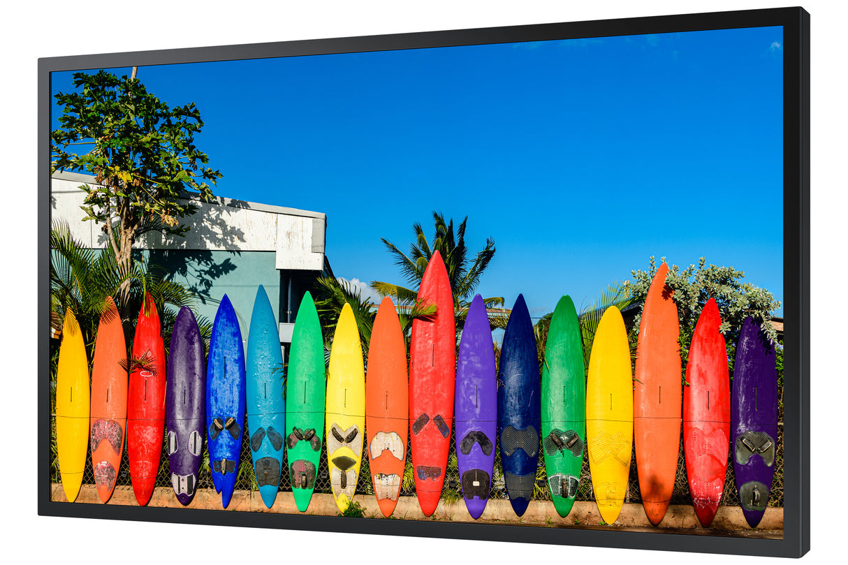 Samsung OM55B Digital signage flat panel 139.7 cm (55") LCD Wi-Fi 3000 cd/m² 4K Ultra HD Black Built-in processor Tizen 5.0 24/7