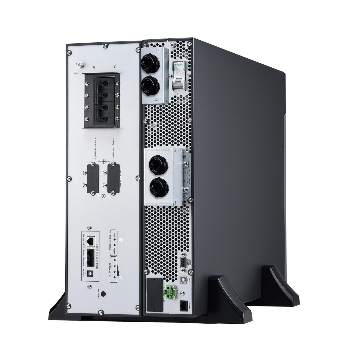 APC Easy UPS On-Line, 6kVA/6kW, Lithium-ion, Rack/Tower 5U, 230V, 1 Hard wire (1P+N+E) outlet, Intelligent Card Slot, Extended runtime, W/ rail kit