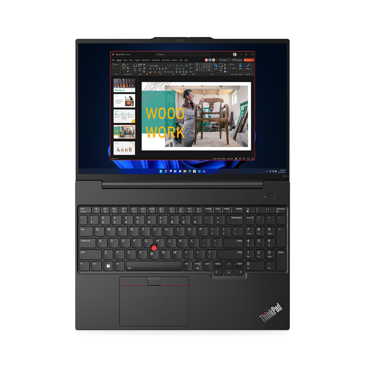 Lenovo ThinkPad E16 Gen 1 (Intel) Intel® Core™ i5 i5-13420H Laptop 40.6 cm (16") WUXGA 8 GB DDR4-SDRAM 256 GB SSD Wi-Fi 6 (802.11ax) Windows 11 Pro Black