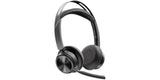 HP Poly Voyager Focus 2 USB-C-C Headset +USB-C/A Adapter +Charging Stand