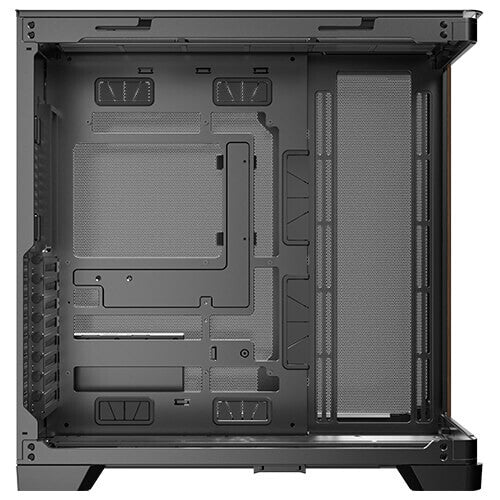 Antec C8 Curve Wood Full Tower Black, Transparent, Wood
