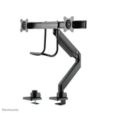 Neomounts NM-D775DXBLACK Monitor arm 10-32" - gas spring - Topfix - 180°-stop