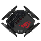 ASUS ROG Rapture GT-BE98 wireless router 10 Gigabit Ethernet Quad-band (2.4 GHz / 5 GHz-1 / 5 GHz-2 / 6 GHz) Black