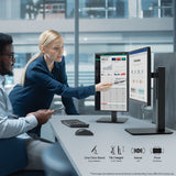 LG 24BA650-B computer monitor 60.5 cm (23.8") 1920 x 1080 pixels Full HD LED Black