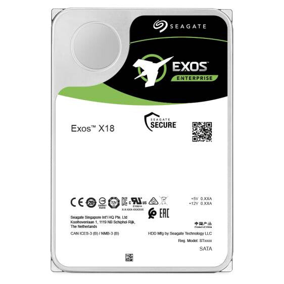 Seagate Enterprise ST18000NM000J internal hard drive 18 TB 7200 RPM 256 MB 3.5" Serial ATA III