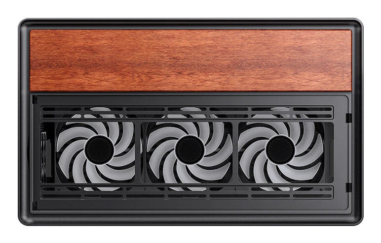 Jonsbo TK-4 Wood Tower Black, Wood