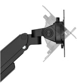 Neomounts DS70-250BL2 Monitor arm 17-32" - gas spring - Topfix - 180°-stop