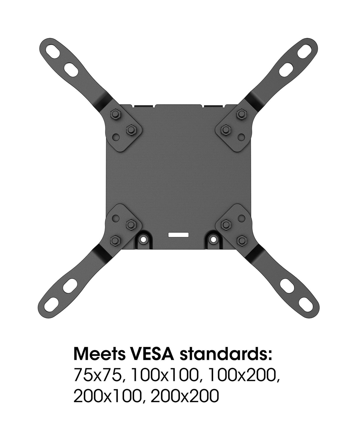 Manhattan Desk Mount for TV & Monitors (Full Motion Gas Spring), For screens 13" to 42", C-Clamp or Grommet Assembly,VESA compatability: all between 75x75mm and 200x200mm - check the dimensions of the four mounting holes on back of screen to ensure it fit