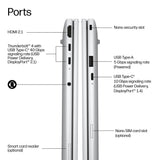 HP EliteBook 8 G2i 14 inch Notebook Next Gen AI PC Wolf Pro Security Edition Copilot+ PC Intel Core Ultra 7 365 Laptop 35.6 cm (14") WUXGA 32 GB LPDDR5x-SDRAM 512 GB SSD Wi-Fi 7 (802.11be) Windows 11 Pro Silver