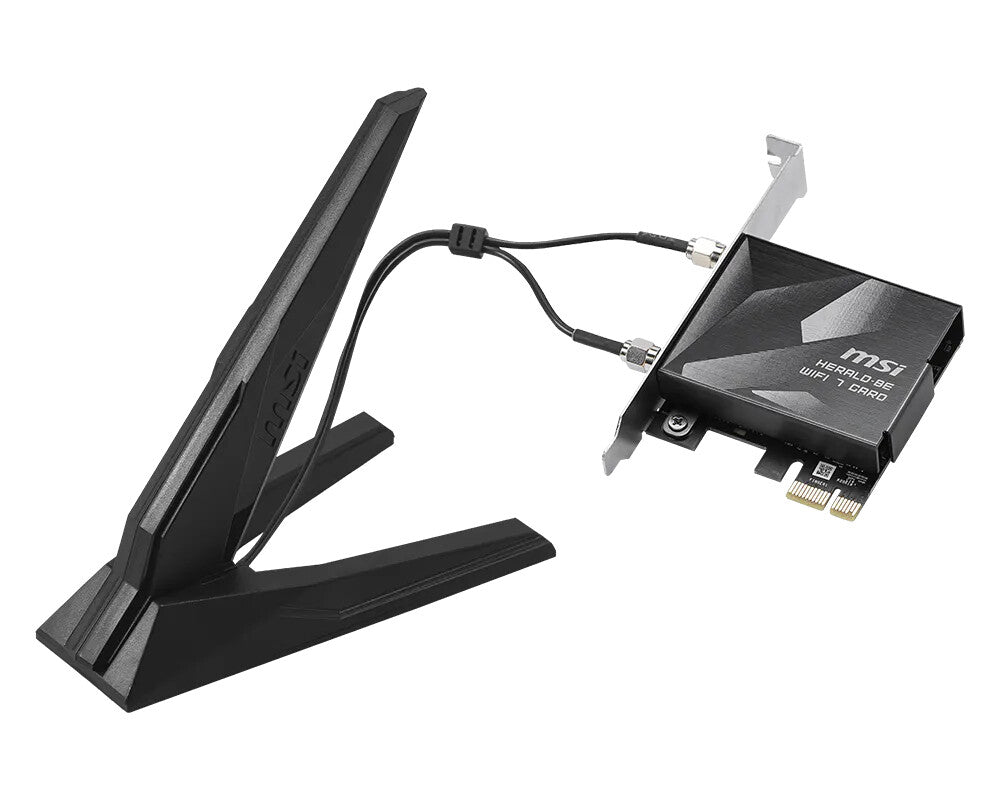MSI Herald BE9400 WiFi7 PCIe-Card Internal WLAN / Bluetooth 5764 Mbit/s