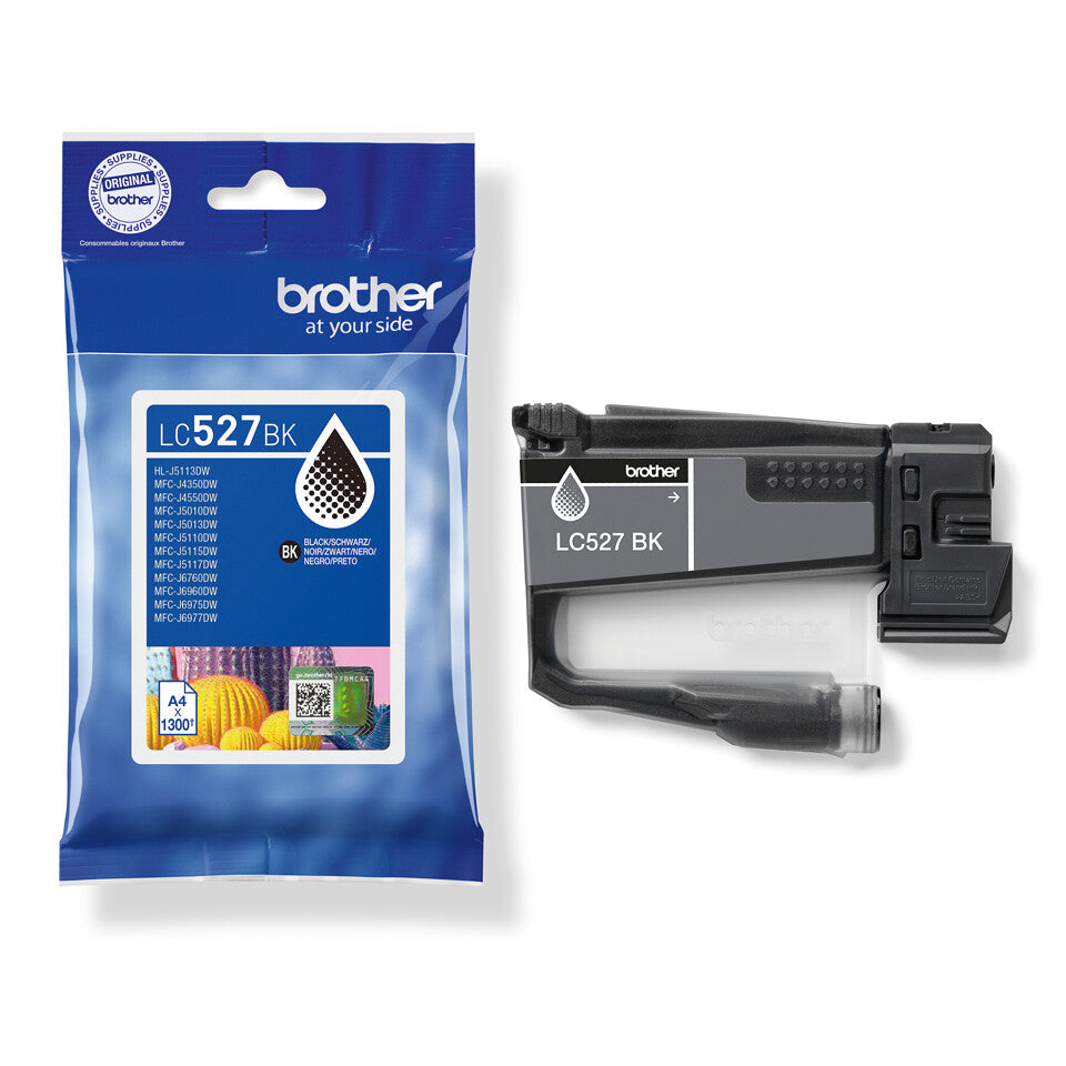 Brother Genuine LC527BK Ink Cartridge - Black