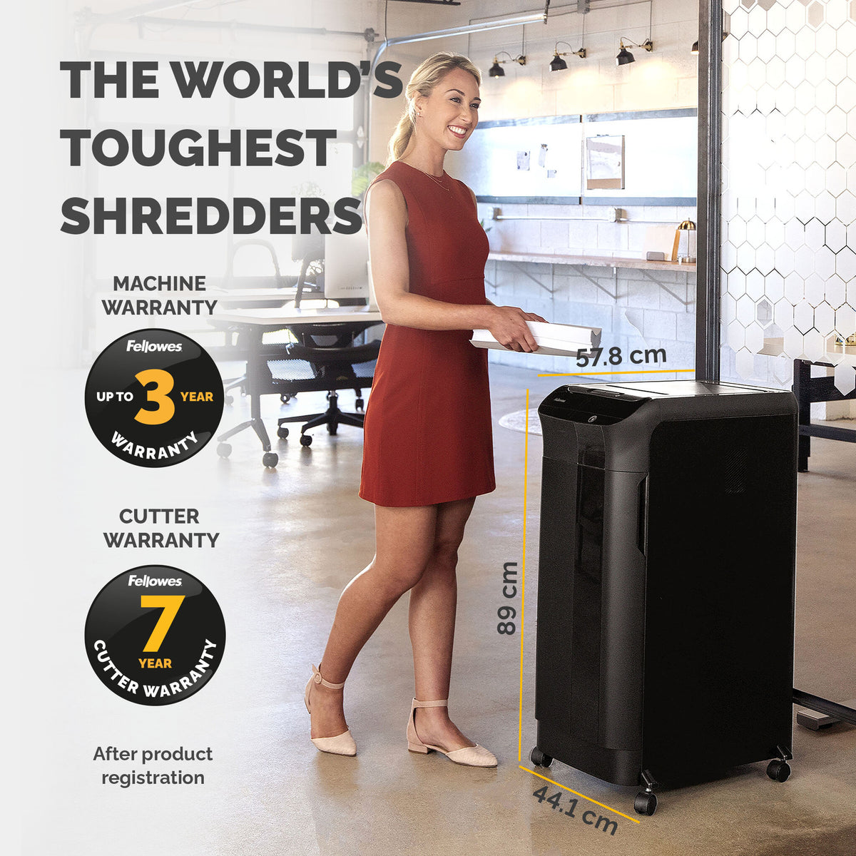 Fellowes AutoMax 600M - Shredder - micro-cut - 2 x 12 mm - P-5
