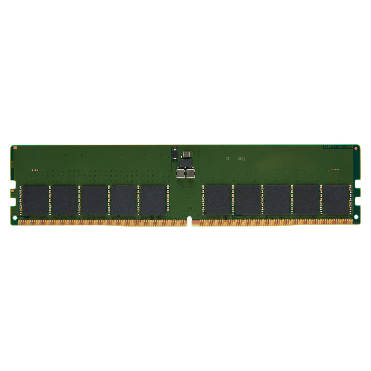 Kingston Technology 32GB DDR5 5600MT/s ECC Unbuffered DIMM CL46 2Rx8 1.1V 288-pin 16Gbit Micron H